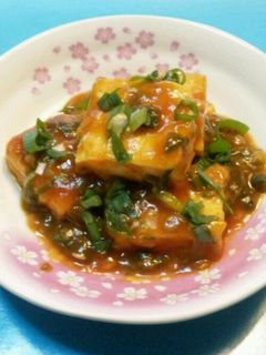 豆腐のエビチリ風味-レシピのメイン写真