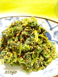 ひと手間かけて♡ほうれん草の胡麻和え♡-レシピのメイン写真