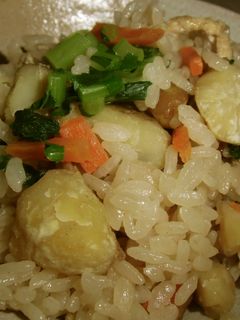 栗ごはん (栗の炊き込みご飯)-レシピのメイン写真