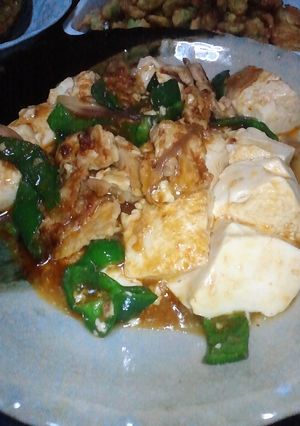 茗荷の麻婆豆腐-レシピのメイン写真