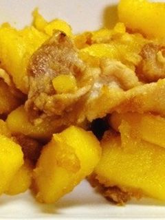 じゃがいもと豚バラの甘から炒め-レシピのメイン写真