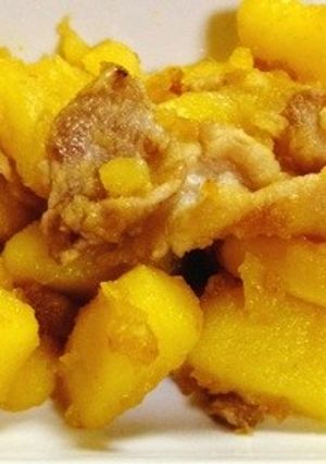 じゃがいもと豚バラの甘から炒め-レシピのメイン写真