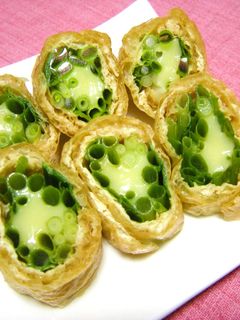 ❤チーズと万能ネギの油揚げ巻き❤-レシピのメイン写真