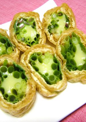 ❤チーズと万能ネギの油揚げ巻き❤-レシピのメイン写真