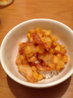 子供が大好き☆ちくわとコーンのかき揚げ丼-レシピのメイン写真