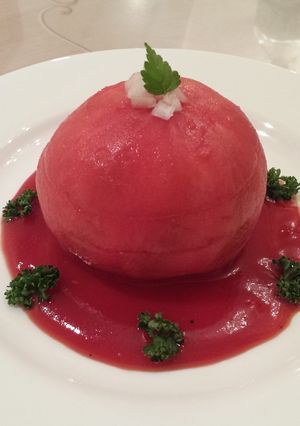 簡単まるごとトマトのノンオイルサラダ♪-レシピのメイン写真