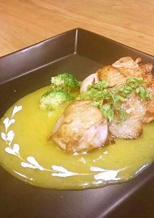 鶏肉ソテー みかんソース-レシピのメイン写真