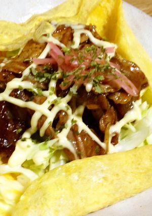 紅しょうが焼き-レシピのメイン写真