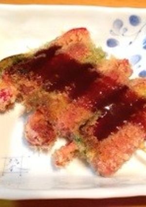 ウインナーと残り野菜の串カツ-レシピのメイン写真