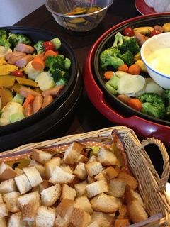 お子さまチーズフォンデュ-レシピのメイン写真