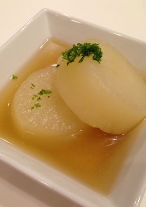 圧力鍋におまかせ コンソメふろふき大根-レシピのメイン写真
