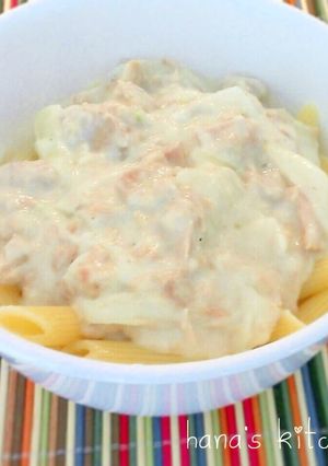 簡単ツナクリームパスタ-レシピのメイン写真
