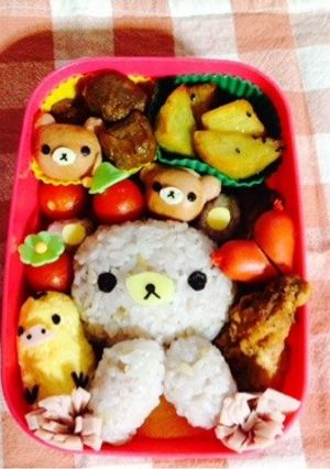 キャラ弁☆リラックマのお弁当-レシピのメイン写真