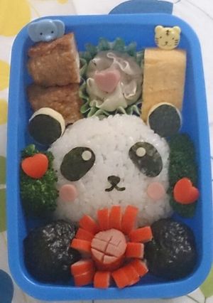 キャラ弁☆パンダ弁当-レシピのメイン写真