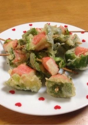 カニカマとピーマンの天ぷら-レシピのメイン写真