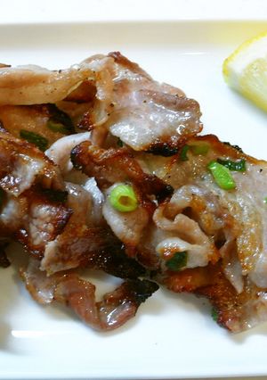コンガリ♪塩焼肉❀-レシピのメイン写真