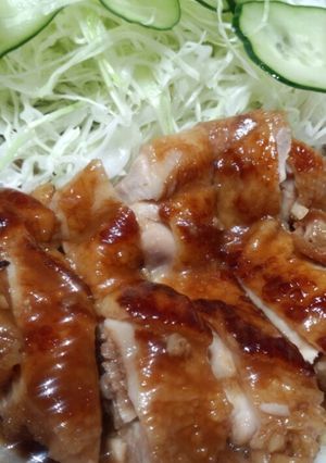 調味料2つでできる簡単鶏の照り焼き-レシピのメイン写真