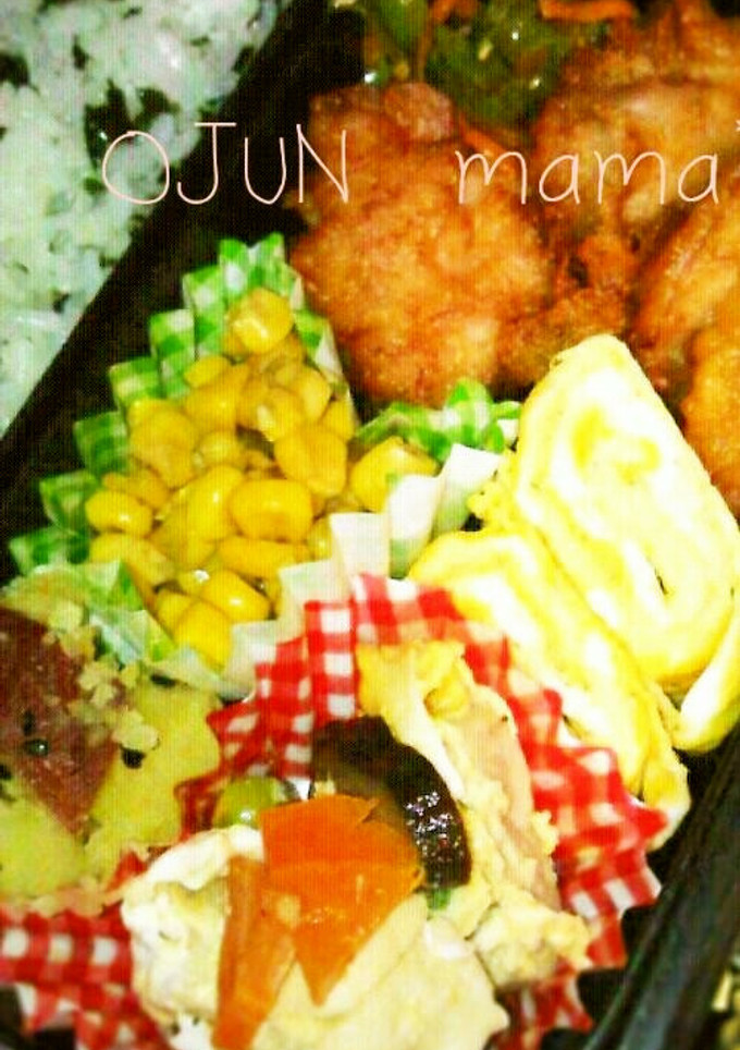 唐揚げ弁当*-レシピのメイン写真
