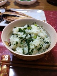 青菜とじゃこのまぜご飯-レシピのメイン写真