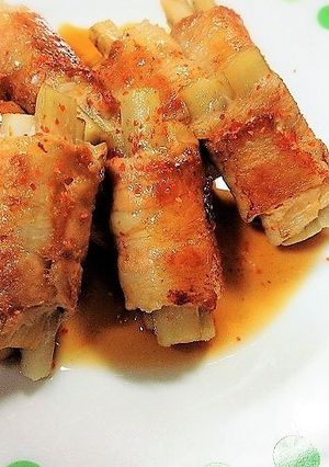 ごぼうの肉巻き♡-レシピのメイン写真