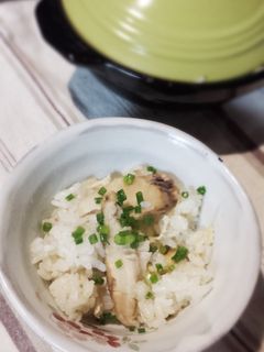 一人用土鍋で松茸ご飯-レシピのメイン写真