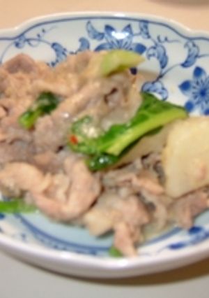 みそ　豚　カブ-レシピのメイン写真
