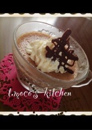 10分でお手軽チョコレートムース♡-レシピのメイン写真