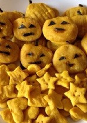 リメイク！かぼちゃの煮物クッキー！-レシピのメイン写真