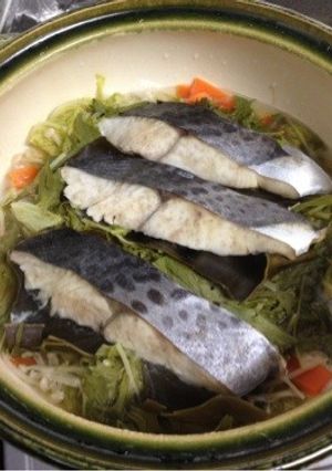 簡単☆白身魚とたっぷり野菜の蒸し物-レシピのメイン写真