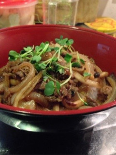 甘辛な牛丼-レシピのメイン写真