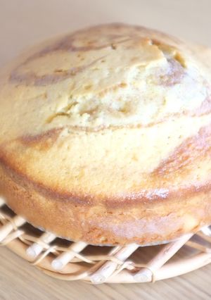 HM☆ココアとクリチのマーブルケーキ♪-レシピのメイン写真