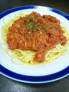 ママのツナトマトスパゲティ-レシピのメイン写真