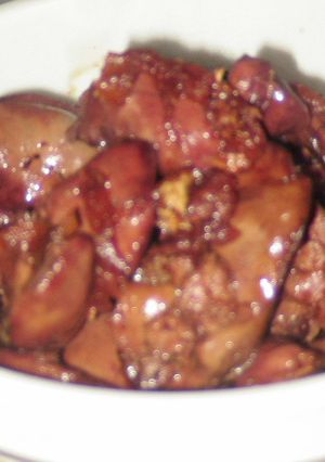 鶏レバーのしょうが煮-レシピのメイン写真