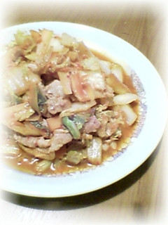 豚肉と白菜のキムチ炒め-レシピのメイン写真