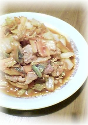 豚肉と白菜のキムチ炒め-レシピのメイン写真