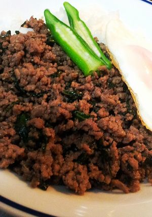 ガパオ風！簡単バジル飯-レシピのメイン写真