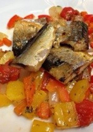 サンマとプチトマトのオイルソテー-レシピのメイン写真