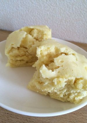 簡単5分★お家にあるものでチーズ蒸しパン-レシピのメイン写真