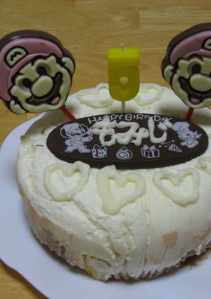 キャラクターアイスケーキ-レシピのメイン写真