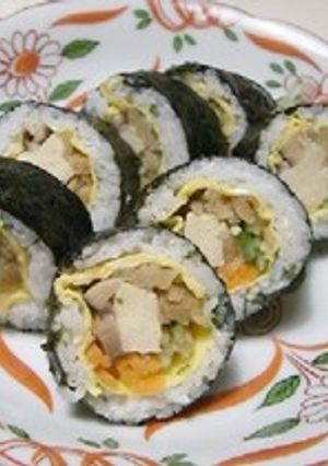 ベジタリアン風太巻き-レシピのメイン写真