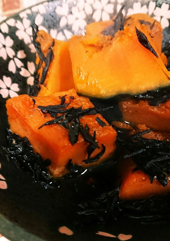 簡単かぼちゃの煮付け-レシピのメイン写真