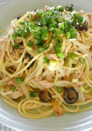 定番！ツナとケッパーのスパゲティ-レシピのメイン写真
