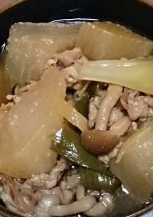簡単な大根煮♪水無し調味料だけで旨味抜群-レシピのメイン写真