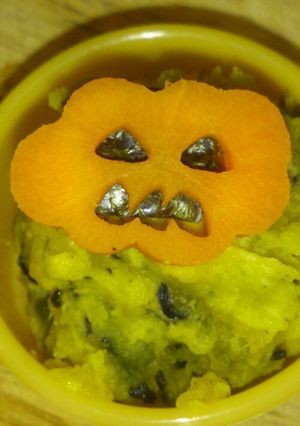 【保育園お弁当飾り】にんじんでハロウィン-レシピのメイン写真