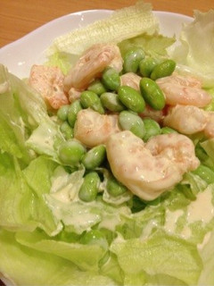 海老と枝豆のわさマヨサラダ-レシピのメイン写真