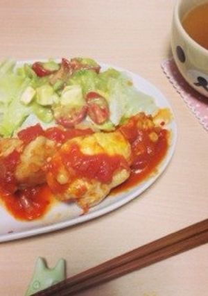 手羽先のトマト煮込み-レシピのメイン写真