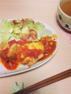 アボカドとトマトのサラダ-レシピのメイン写真