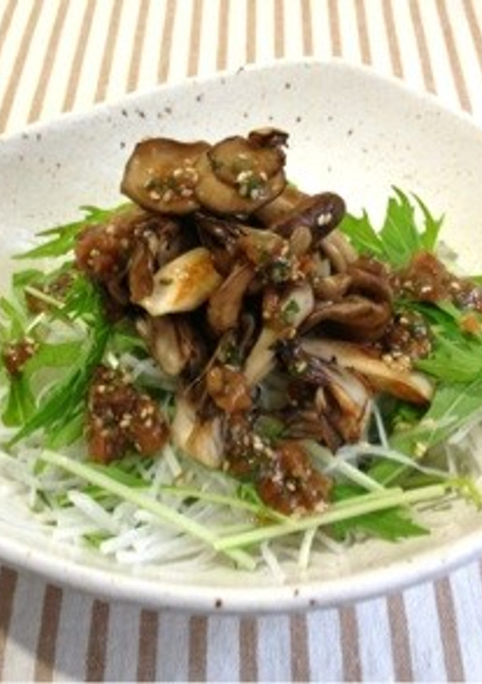 きのこと大根の梅サラダ-レシピのメイン写真