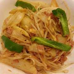 残り物野菜とベーコンの豆板醤炒め-レシピのメイン写真
