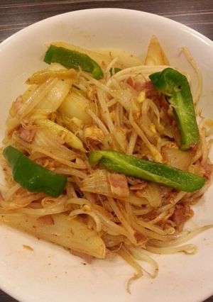 残り物野菜とベーコンの豆板醤炒め-レシピのメイン写真